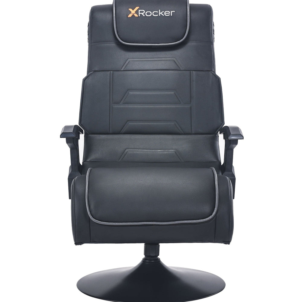 X Rocker Pro Series 2.1 Pedestal Gaming Chair - Black X Rocker Pro Series 2.1 Pedestal Gaming Chair - Black